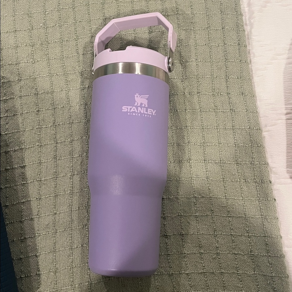 Stanley Pastel Purple Tumbler with Handle